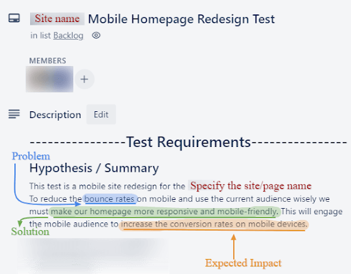 AB Testing - Test Requirements - BrillMark