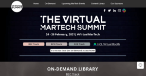 On Demand The Virtual MarTech Summit APAC