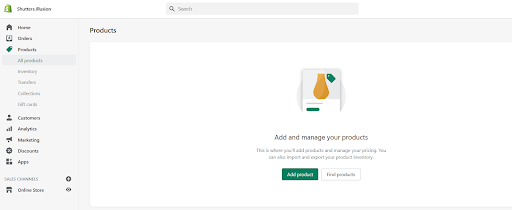 Shopify - How to add products