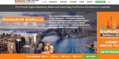 DIgiMarCon Australia - CRO Conferences in March 2022