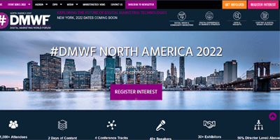 DMWF North America - CRO Conferences in March 2022