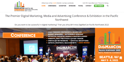 DigiMarCon Pacific Northwest - CRO Conferences in May 2022