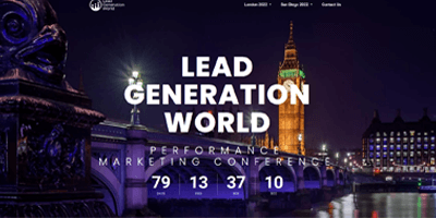 Lead Generation World London - CRO Conferences in April 2022