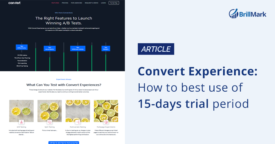 Experience trial versions