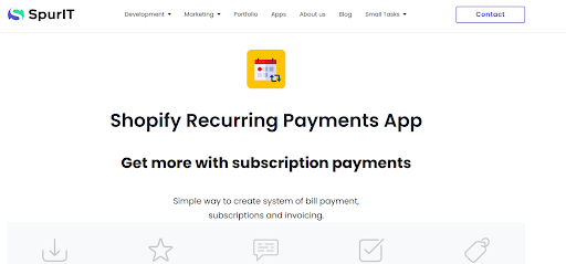 Subscription & Recharge order Best Shopify Apps for Subscription - Brillmark