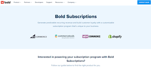 Bold Best Shopify Apps for Subscription - Brillmark