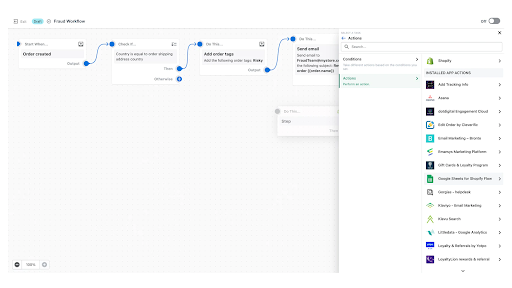 Shopify Flow: Workflow Modification - Brillmark