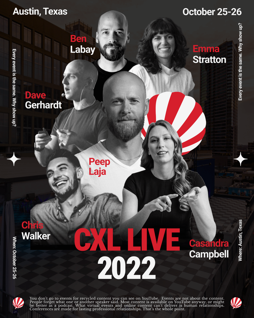 CXL Live 2022 - CRO Conferences in October 2022