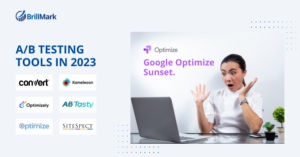 Google Optimize Sunset AB testing tools in 2023