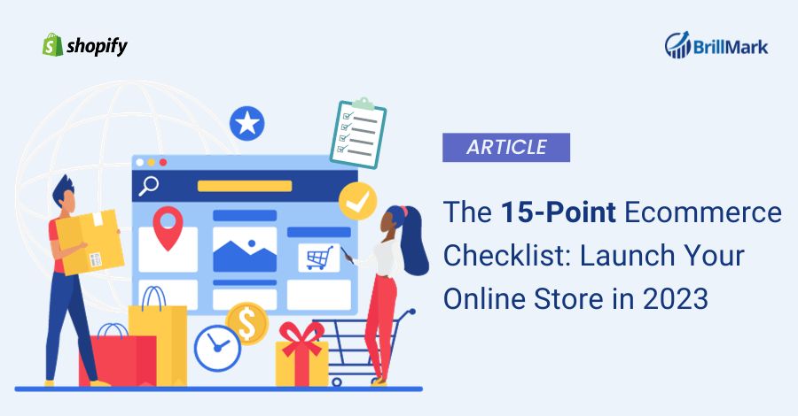 E-commerce store checklist- Brillmark